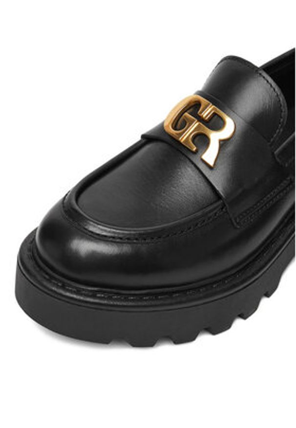 Gino Rossi Loafersy EO-ROYA-8103-25 Czarny. Kolor: czarny. Materiał: skóra