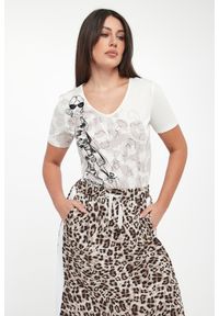 Sportalm - T-shirt damski z nadrukiem SPORTALM. Wzór: nadruk #1