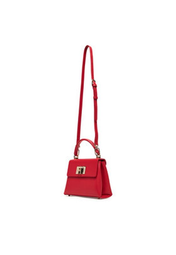 Furla Torebka 1927 WB00109 ARE000 BG RUB00 Bordowy. Kolor: czerwony. Materiał: skórzane