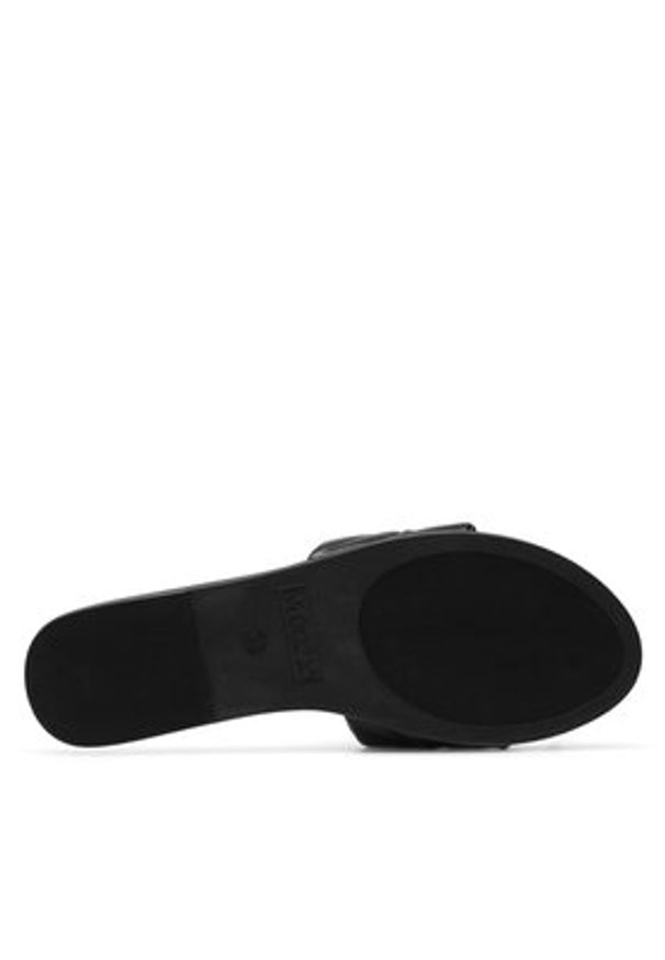 MEXX Klapki WYL021123-02 Czarny. Kolor: czarny. Materiał: syntetyk