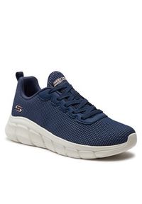 skechers - Skechers Sneakersy Bobs B Flex-Visionary Essence 117346/NVY Granatowy. Kolor: niebieski. Materiał: materiał, mesh #2