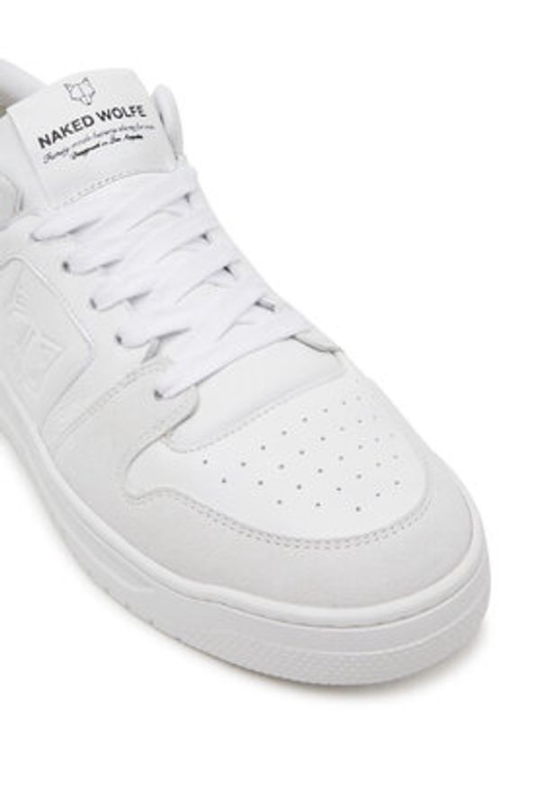 Naked Wolfe Sneakersy CM-01 Biały. Kolor: biały. Materiał: skóra