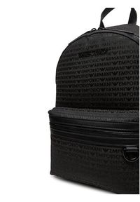 Emporio Armani Plecak EM001209 AF13823 U8168 Czarny. Kolor: czarny. Materiał: materiał #4