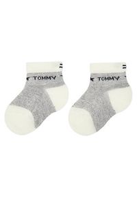 TOMMY HILFIGER - Tommy Hilfiger Zestaw 3 par wysokich skarpet dziecięcych 701222675 Kolorowy. Materiał: bawełna, materiał. Wzór: kolorowy #4