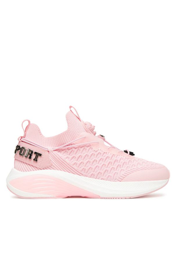 Plein Sport Sneakersy SAES USC0751 STE003N Różowy. Kolor: różowy. Materiał: materiał
