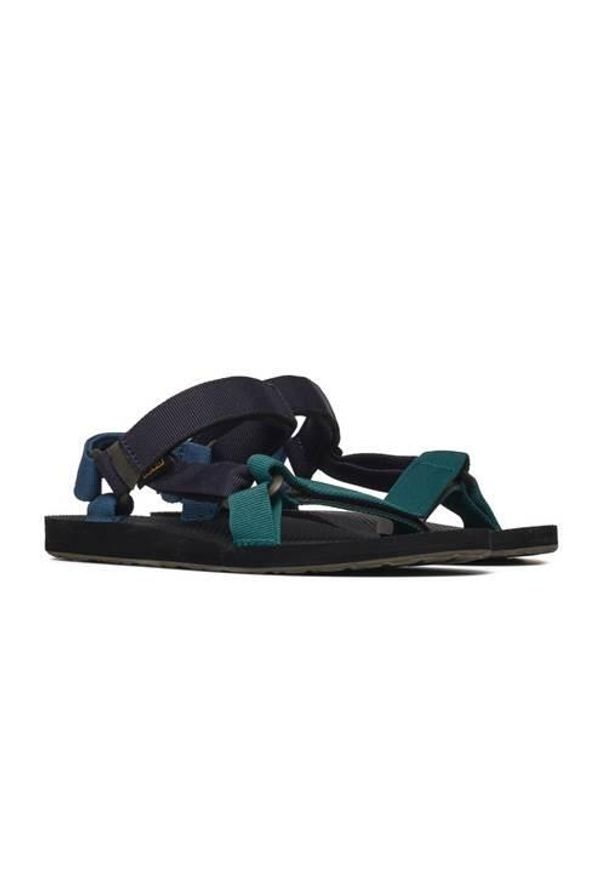 Buty do chodzenia męskie Teva Original Universal. Zapięcie: rzepy. Kolor: wielokolorowy, niebieski. Materiał: guma, materiał, tkanina, syntetyk. Sport: turystyka piesza