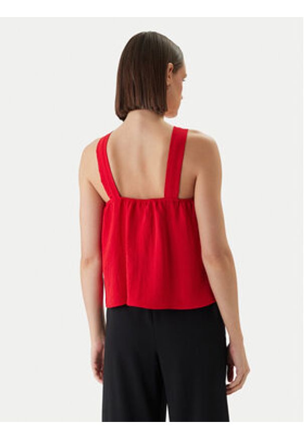 Morgan Bluzka 261-OGALAN Czerwony Regular Fit. Kolor: czerwony. Materiał: syntetyk