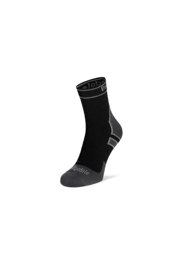 BRIDGEDALE - Skarpety wodoodporne Bridgedale StormSock Lightweight Ankle. Kolor: czarny, szary, wielokolorowy. Sport: outdoor