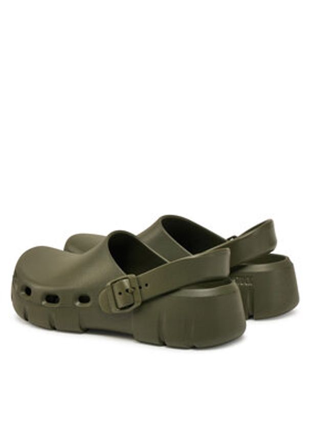 Birkenstock Klapki Birki-Flow EVA 1028741 Khaki. Kolor: brązowy. Materiał: syntetyk