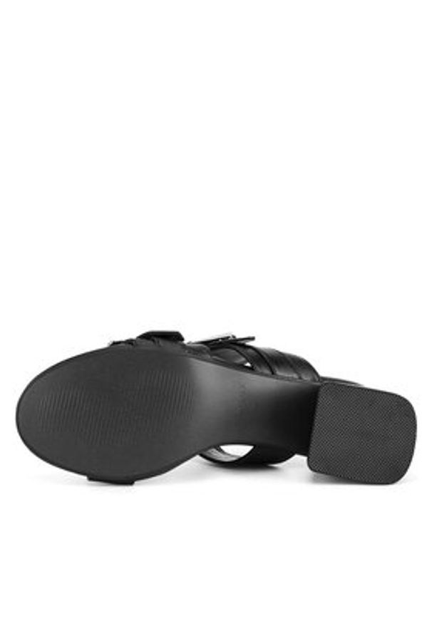 Jenny - JENNY Klapki CD24022-1 Czarny. Kolor: czarny. Materiał: materiał, syntetyk