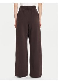 Lacoste Spodnie palazzo XF5248 Brązowy Wide Leg. Kolor: brązowy. Materiał: bawełna #3