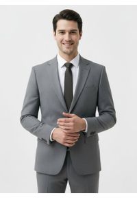 Krawat Męski - Angelo di Monti - Ciemny Brąz, Drobna Kratka. Kolor: brązowy, beżowy, wielokolorowy. Materiał: tkanina. Wzór: kratka. Styl: elegancki, wizytowy #4