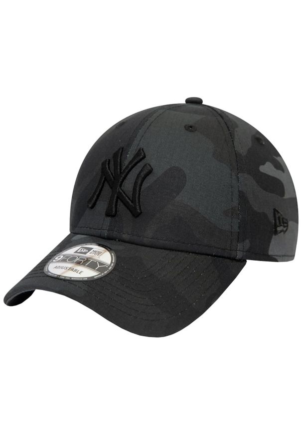 Czapka New Era 9forty New York Yankees League Essential. Kolor: zielony, brązowy, wielokolorowy, czarny