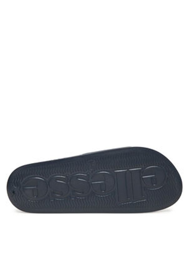 Ellesse Klapki Fellentini SHVF0742429 Granatowy. Kolor: niebieski. Materiał: skóra