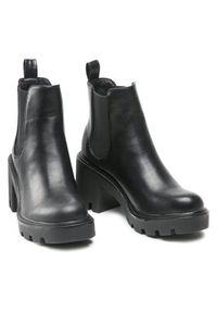 DeeZee Botki WS5596-09 Czarny. Kolor: czarny. Materiał: skóra #7