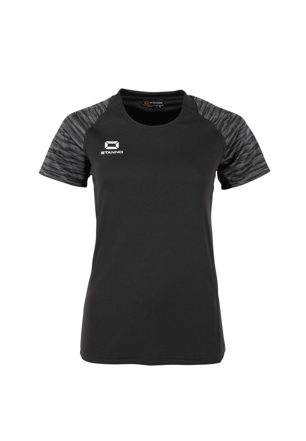 STANNO - Damski jersey Stanno Bolt. Kolor: czarny. Materiał: jersey. Sport: fitness
