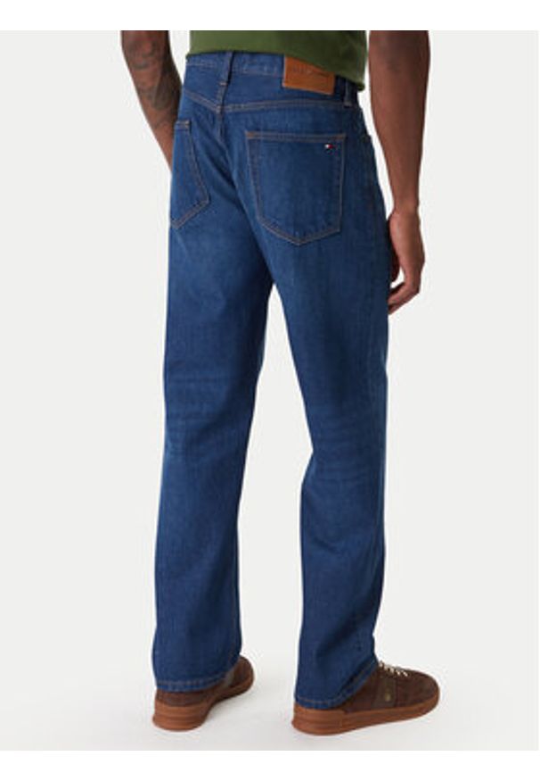 TOMMY HILFIGER - Tommy Hilfiger Jeansy Dover MW0MW42805 Niebieski Straight Fit. Kolor: niebieski
