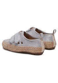 EMU Australia Espadryle Millner Metallic K12506 Srebrny. Kolor: srebrny. Materiał: skóra, zamsz #4