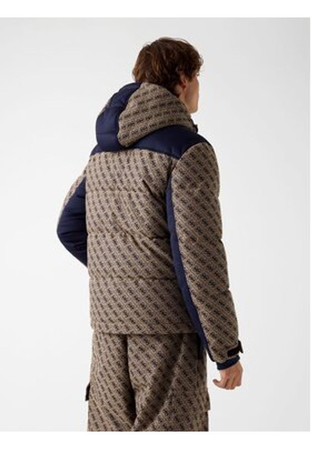 Guess Kurtka przejściowa 179584 Beżowy Classic Fit. Kolor: beżowy