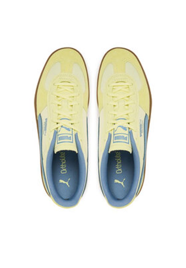 Puma Sneakersy Palermo Pop 403257 02 Żółty. Kolor: żółty. Materiał: materiał