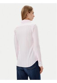 Polo Ralph Lauren Koszula 211965102001 Różowy Slim Fit. Typ kołnierza: polo. Kolor: różowy. Materiał: bawełna #4