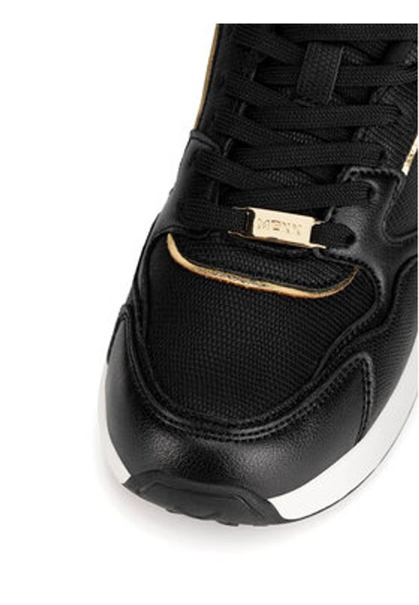 MEXX Sneakersy MI001009543W Czarny. Kolor: czarny. Materiał: skóra