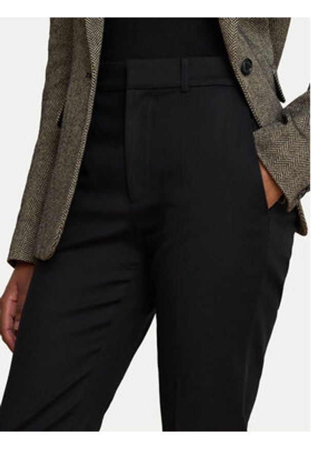 Lauren Ralph Lauren - LAUREN RALPH LAUREN Spodnie materiałowe 200P14610003 Czarny Slim Fit. Kolor: czarny. Materiał: bawełna