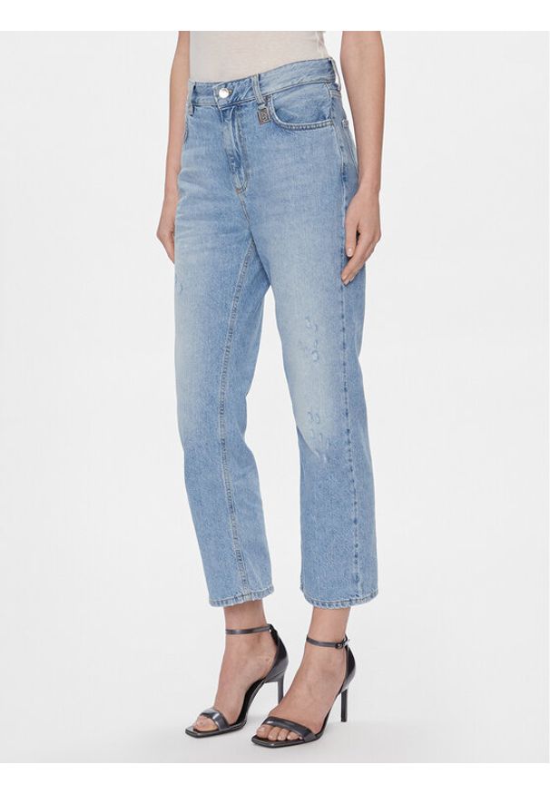 Liu Jo Jeansy UA4156 D4666 Niebieski Boyfriend Fit. Kolor: niebieski