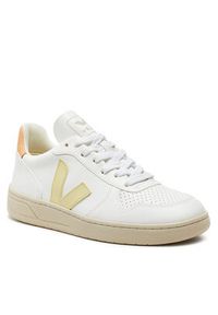 Veja Sneakersy V-10 VX0703103A Biały. Kolor: biały. Materiał: skóra #4
