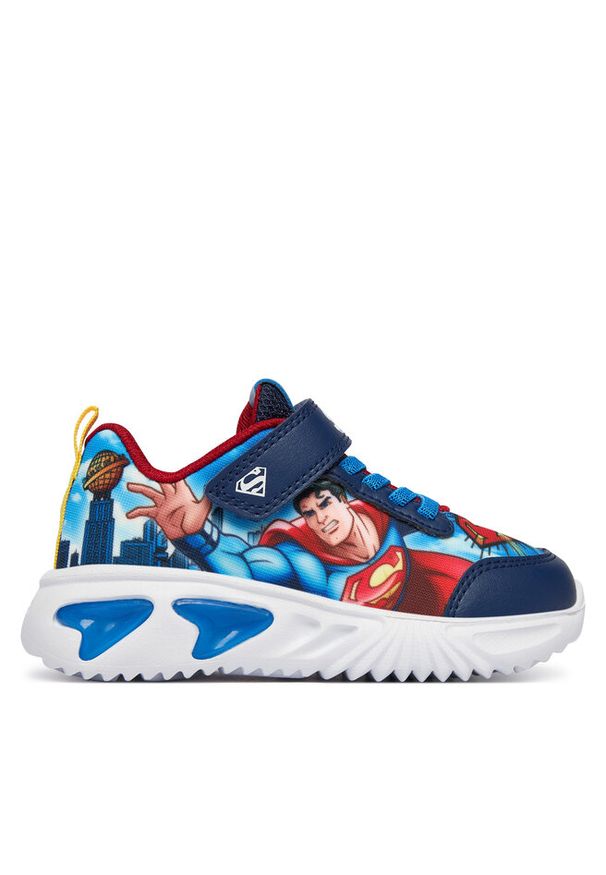 Sneakersy Geox. Kolor: niebieski