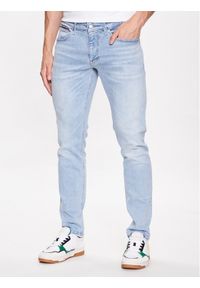 Tommy Jeans Jeansy Scanton DM0DM16048 Niebieski Slim Fit. Kolor: niebieski