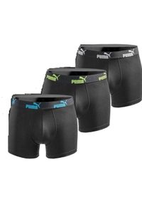 Bokserki majtki męskie Puma Boxershorts 6-pak bawełniane. Kolor: czarny. Materiał: bawełna. Długość: krótkie. Sezon: lato