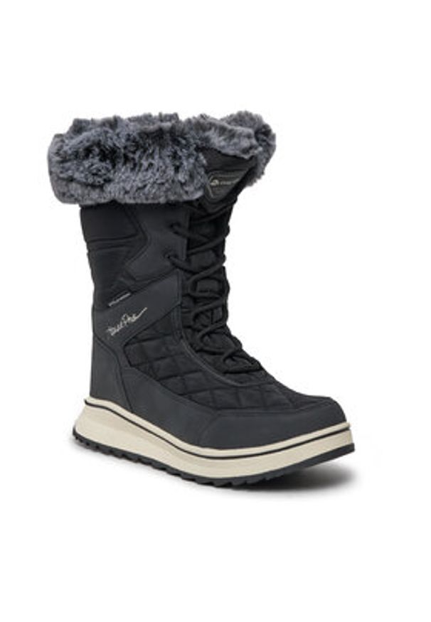 ALPINE PRO Śniegowce LBTB464 Czarny. Kolor: czarny. Materiał: materiał