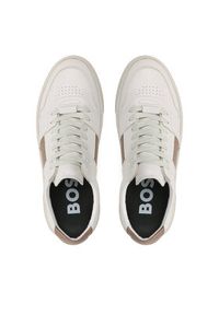 BOSS - Boss Sneakersy 50495815 Biały. Kolor: biały. Materiał: skóra #4
