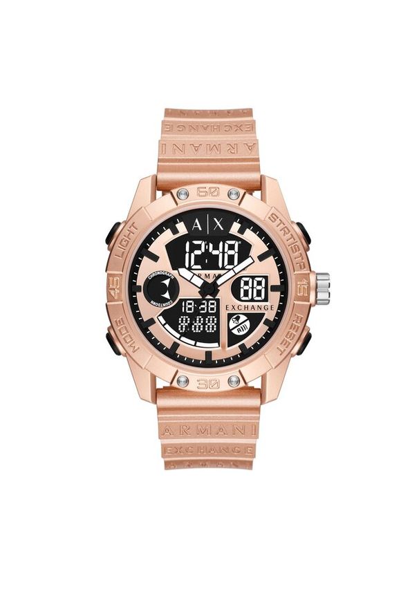 Zegarek Armani Exchange. Kolor: złoty