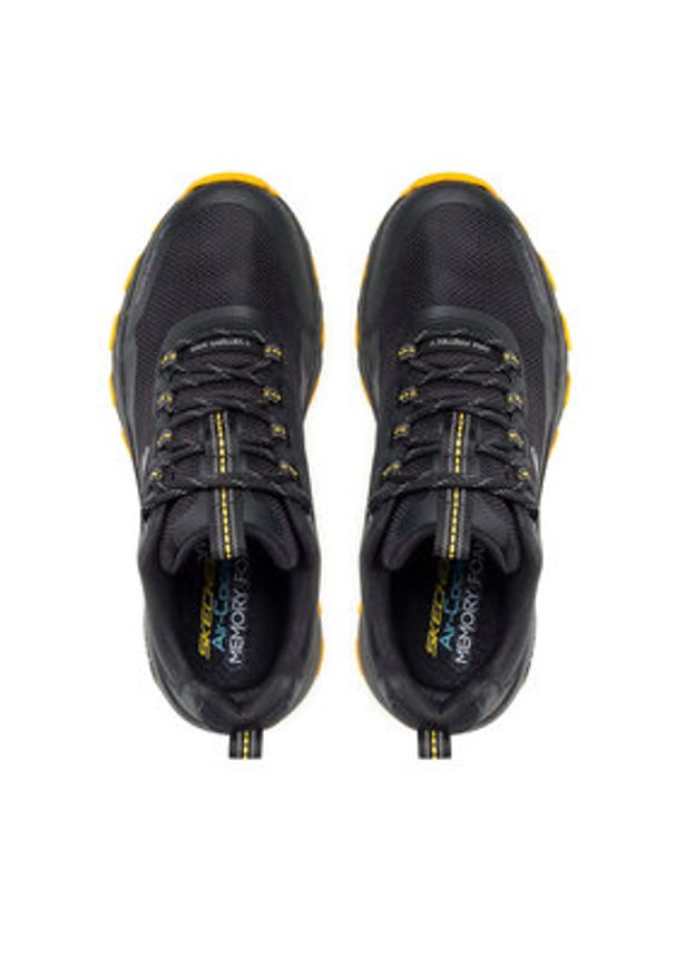 skechers - Skechers Sneakersy Liberated 237301/BKYL Czarny. Kolor: czarny. Materiał: materiał