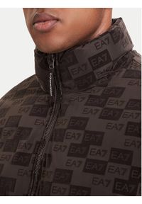 EA7 Emporio Armani Kurtka zimowa 7M002389 AF26931 U6027 Brązowy Regular Fit. Kolor: brązowy. Materiał: syntetyk. Sezon: zima #4