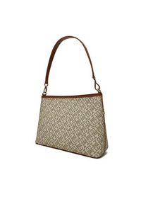 TOMMY HILFIGER - Tommy Hilfiger Torebka AW0AW17342 Beżowy. Kolor: beżowy. Materiał: skórzane