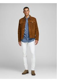 Jack & Jones - Jack&Jones Koszula Sheridan 12138115 Niebieski Slim Fit. Kolor: niebieski. Materiał: bawełna #9