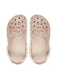 Crocs Klapki Classic Pop Animal Clogs 214153 Beżowy. Kolor: beżowy #3