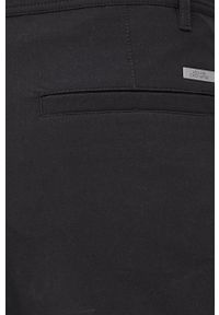 Armani Exchange spodnie męskie kolor czarny w fasonie cargo. Okazja: na co dzień. Kolor: czarny. Materiał: tkanina. Wzór: gładki. Styl: casual #2