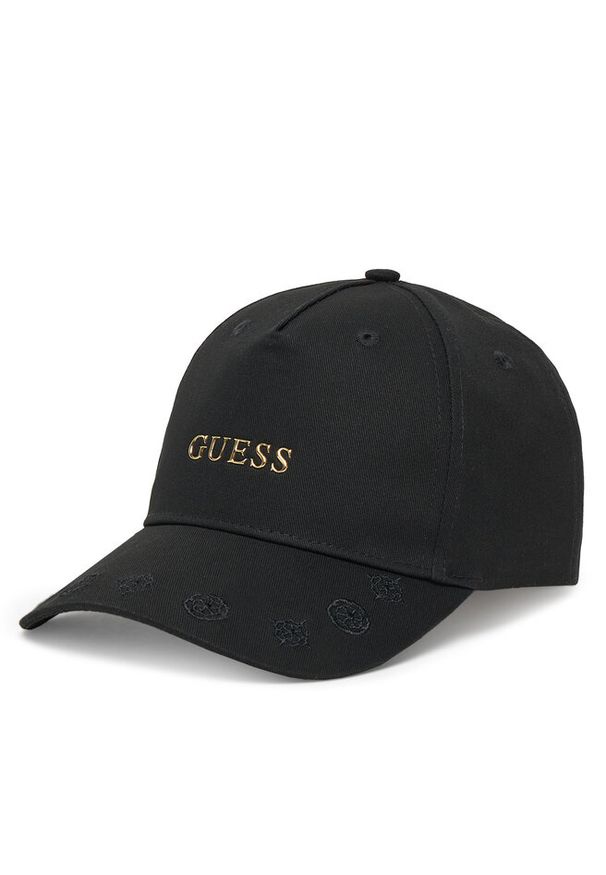 Czapka z daszkiem Guess. Kolor: czarny