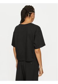 TwinSet - TWINSET T-Shirt 242TP2521 Czarny Loose Fit. Kolor: czarny. Materiał: bawełna #3