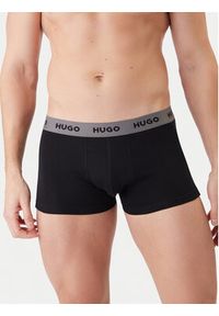 Hugo - HUGO Komplet bokserek Triplet Design 50532550 Czarny. Kolor: czarny. Materiał: bawełna #2
