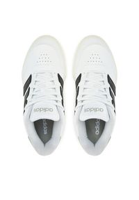 Adidas - adidas Sneakersy Courtblock JI2202 Biały. Kolor: biały. Materiał: skóra #4