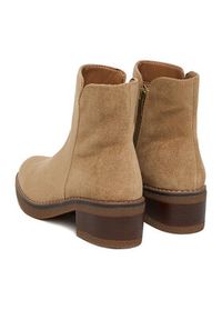 Clara Barson Botki CEO-LM13355-X06 Beżowy. Kolor: beżowy. Materiał: materiał #3