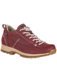 Buty trekkingowe damskie Dolomite Cinquantaquattro Low FG GTX. Kolor: czerwony, brązowy, wielokolorowy