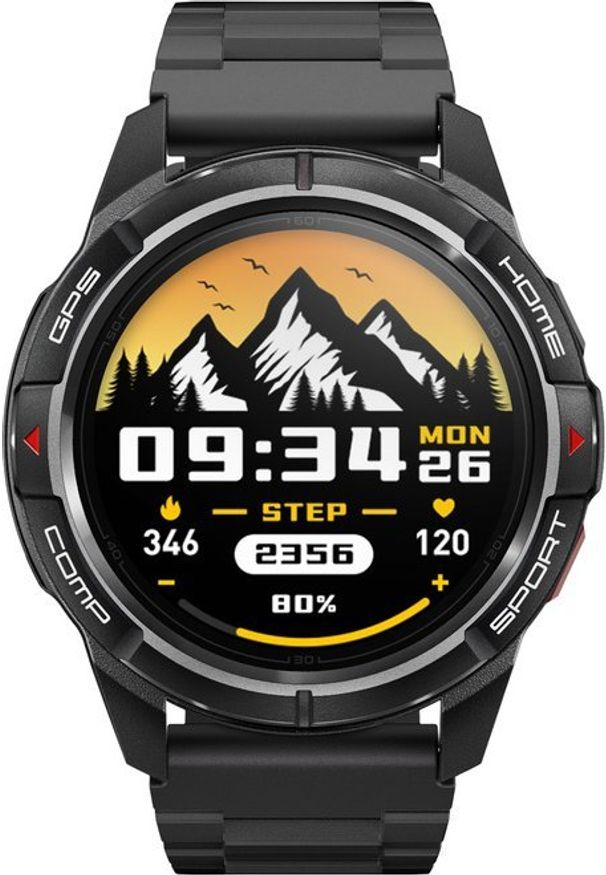 Smartwatch Mibro GS Active Czarny (MIBAC_GS-Active/BK). Rodzaj zegarka: smartwatch. Kolor: czarny