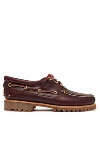 Timberland Mokasyny Authentics Boat 3 Eye Classic TB0500096481 Brązowy. Kolor: brązowy. Materiał: skóra #2