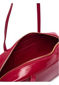 Calvin Klein Torebka Foil Logo Glossy Bauletto LV04F3638G Czerwony. Kolor: czerwony. Materiał: skórzane #5